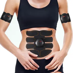 OEM Vente en gros Ceinture abdominale portable personnalisée Dispositif de musculation Stimulateur musculaire électrique Ems Ab facile à utiliser