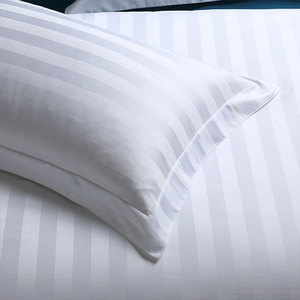 Hotel Oeko-Tex Standard 100 Juego <span class=keywords><strong>de</strong></span> <span class=keywords><strong>cama</strong></span> Algodón puro 3cm Rayas <span class=keywords><strong>Funda</strong></span> nórdica, <span class=keywords><strong>funda</strong></span> <span class=keywords><strong>de</strong></span> almohada y sábana Juego <span class=keywords><strong>de</strong></span> 4 piezas - Product Image 6