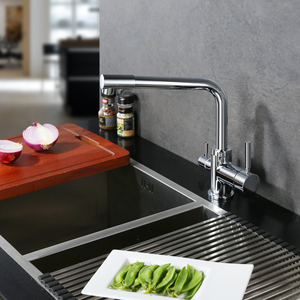 Vòi Nước Nhà máy thép không gỉ 304 nước uống vòi lọc nước Nhà bếp Vòi đôi vòi vòi nước bồn rửa <span class=keywords><strong>Mixer</strong></span> - Product Image 4