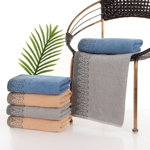 <span class=keywords><strong>Serviette</strong></span> <span class=keywords><strong>de</strong></span> Visage <span class=keywords><strong>Grande</strong></span> Taille en Coton Jacquard 100% Épaisse pour Hommes et Femmes, Absorbante, Idéale pour le Lavage du Visage et le <span class=keywords><strong>Bain</strong></span>, Cadeau pour Adultes - Product Image 3