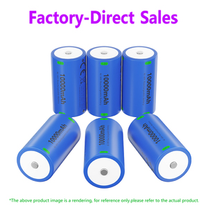 R20 Dサイズ充電式ニッケル水素電池 1.2V 10000mAh、電動工具、懐中電灯、おもちゃに最適-CE/RoHS認証取得済みOEMバルクパック - Product Image 1