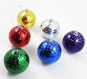 Chegada nova espuma vidro bola luzes piscando festa Display bola Natal decoração bola