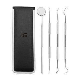 Kit d'hygiène dentaire OEM ODM pour usage personnel, en acier inoxydable réutilisable, pour un nettoyage en profondeur des dents et l'élimination de la plaque dentaire, avec détartreur - Product Image 6