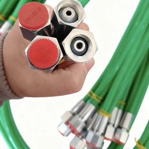 Manguera de prueba de alta presión reforzada con fibra 3000Bar Nylon PU Línea hidráulica para pruebas de equipos - Product Image 1