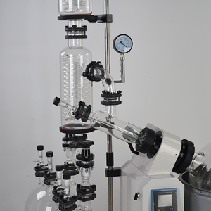 Appareil de distillation à double condenseur industriel de 50 L, élévateur motorisé, évaporateur rotatif électrique de 50 litres - Product Image 5