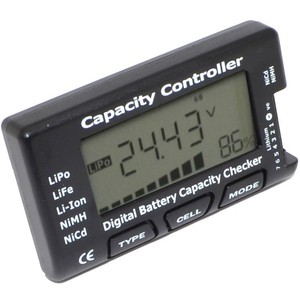 Testeur numérique de capacité de batterie pour drones RC, compatible LiPo, LiFe, Li-Ion, NiMH, NiCd - Product Image 2