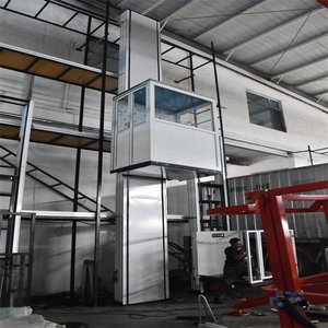 1m ~ 18m disesuaikan pagar pembatas hidrolik mengangkat Platform kargo <span class=keywords><strong>Lift</strong></span> gunting listrik - Product Image 2