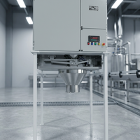 Système d'emballage automatique de poudre, machine de pesage industrielle haute efficacité, 5 sacs par minute