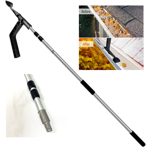 Qiyun sản phẩm mới nhôm máng xối làm sạch muỗng Muỗng cho mái máng xối vườn mương nhà phố-đa chức năng mái sạch hơn - Product Image 4