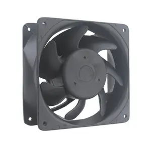 120V 50/60HZ Ball Bearing Axial Cooling Fan 160*160*62mm 2600RPM High Speed AC Capacitor Run Asynchronous Motor