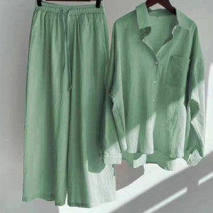 <span class=keywords><strong>Set</strong></span> da <span class=keywords><strong>donna</strong></span> in cotone e <span class=keywords><strong>lino</strong></span> nuovo <span class=keywords><strong>Set</strong></span> da <span class=keywords><strong>donna</strong></span> in <span class=keywords><strong>lino</strong></span> oversize di alta qualità da <span class=keywords><strong>donna</strong></span> - Product Image 5