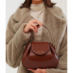 Brown Fashion Bag. Stand out with this stylish, structured <b>tote</b>. Available at wholesale price - Product Image 1