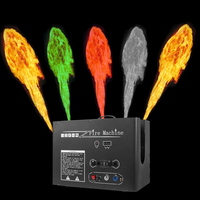 Machine à flammes avec cinq têtes de DMX512, appareil de contrôle pour la vente de carburant et d'huile pour DJ, boîte de nuit et spectacle