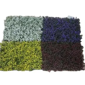 抗紫外线塑料高品质绿篱黄杨木草板绿色人工花园3D墙草