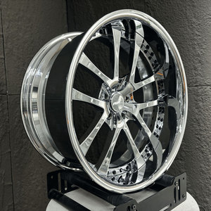 Jantes Chrome Kranze Lxz Style VIP Deep Dish 5x114.3 20-18 pouces 2 pièces forgées pour Lexus LS400 Infiniti G35 <span class=keywords><strong>Toyota</strong></span> <span class=keywords><strong>Supra</strong></span> - Product Image 2