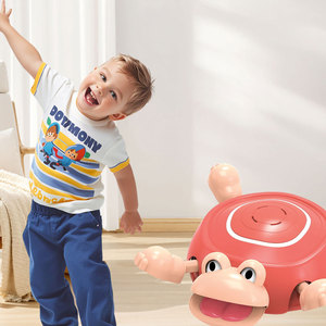 Jouet d'entraînement à l'équilibre pour enfants - <span class=keywords><strong>Jeu</strong></span> amusant et dynamique de traversée de pierres de rivière avec grenouille - Product Image 4