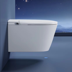 Modèle très vendu : WC mural intelligent H856 avec siège chauffant pour salle de bain, offre confort et hygiène grâce à la fonction automatique. - Product Image 5