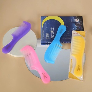 หวีผมแบบซี่ถี่หนา 13 ซม. คละสี สำหรับใช้ในบ้านและนักเรียน - Product Image 4