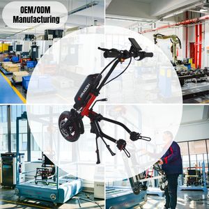 Nuevo Diseño de Silla de Ruedas con Motor Eléctrico de 350W, Bicicleta de Pedales para Silla de Ruedas, la Mejor Silla de Ruedas con Accesorio de Pedales en Venta - Product Image 2