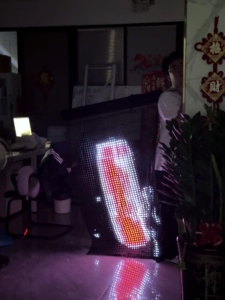 <span class=keywords><strong>Combinaison</strong></span> LED portable, <span class=keywords><strong>combinaison</strong></span> LED programmable pour événements, spectacles EDM et défilés de carnaval - Product Image 3
