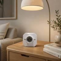 Support de lampe E27 à montage en surface carré avec coque en plastique et base en céramique pour l'éclairage