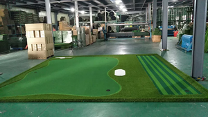 PGM GL006 Personnalisé <span class=keywords><strong>Mini</strong></span> <span class=keywords><strong>Golf</strong></span> Gazon Artificiel Putting Green Mat Intérieur/Extérieur Aide à la Formation Fabriqué EVA-Practice <span class=keywords><strong>Golf</strong></span> Putting Green - Product Image 6
