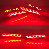 Réflecteur de pare-chocs arrière LED, feu arrière pour Toyota RAV4 2020 2021 2022 2023, feu de freinage, feu de conduite, feux arrière, accessoires de voiture