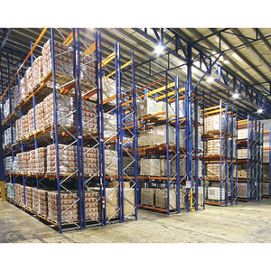 Sistema de Estanterías de Alta Densidad para Paletización de Doble Profundidad, Estantería de Almacenamiento Industrial de Alta Resistencia de 6 <span class=keywords><strong>Metros</strong></span> de Altura - Product Image 5