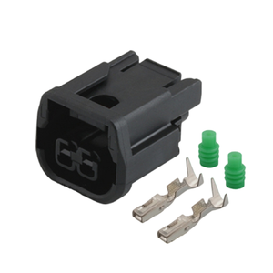 ขั้วต่อไฟฟ้ากันน้ำแบบ 2 ขา ตัวเมีย 6181-6851 6189-7408  DJ70216C-1.5-11 21 - Product Image 2