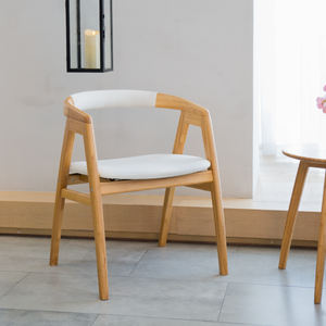 BAMBKIN Modern Cafe <strong>Bamboo</strong> Arm <strong>Chair</strong> with Adjustable Height Durable Furniture for Home Office Outdoor Living Room or Hotel Use - Product Image 1