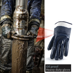 Guantes de Seguridad ANMAY, Industriales, Personalizados, Certificados EN388, Impermeables, Resistentes al Aceite, Recubiertos de Nitrilo y Polialgodón de Calibre 13 - Product Image 5
