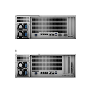 ระบบจัดเก็บข้อมูลเครือข่าย RackStation Diskless - รุ่น RS822+ Thunderbolt NAS สีดำ ให้การถ่ายโอนข้อมูลความเร็วสูงเพื่อการจัดการไฟล์อย่างมีประสิทธิภาพ - Product Image 3