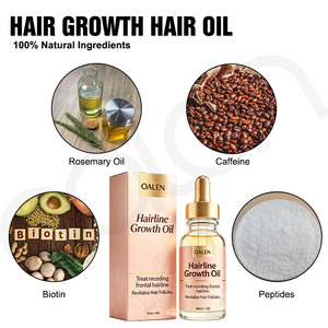 Sérum Huile Capillaire Oalen à la Biotine pour la Croissance des <span class=keywords><strong>Cheveux</strong></span> et Traitement Anti-Chute, pour des <span class=keywords><strong>Cheveux</strong></span> Plus Épais et une <span class=keywords><strong>Repousse</strong></span> Rapide de la Barbe - Product Image 3