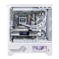 Nouvelles écrans LCD MATX LY, ordinateurs de bureau de jeu haut de gamme les plus populaires, boîtier d'ordinateur de jeu Micro ATX prenant en charge 360 au dessus