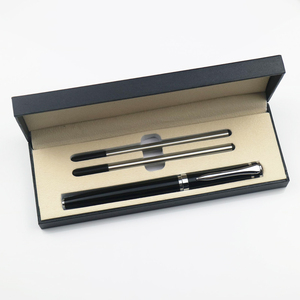 Ensemble de stylos à bille en métal pour cadeaux d'affaires professionnels avec logo personnalisé - Product Image 1