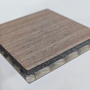 Waterproof Fireproof Customized Wooden Color <strong>Aluminium</strong> Composite Sandwich <strong>Panel</strong> <strong>Honeycomb</strong> Core <strong>Panel</strong> - Product Image 4
