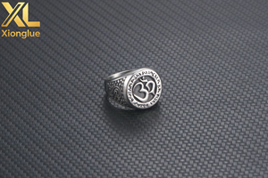 Anillo Vintage de Oro de 10K con Circonita y Baño de Oro de 18K, Diseño Creativo de Gota de Aceite Triangular, Estilo Hiphop para Fiestas o Regalos - Product Image 6