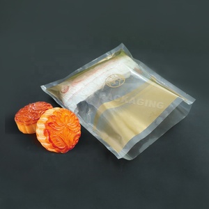 Sac d'emballage en plastique souple de qualité alimentaire écologique pour pain, gâteau de lune, biscuits, avec trois côtés scellés, <span class=keywords><strong>film</strong></span> en rouleau moulé par soufflage - Product Image 6