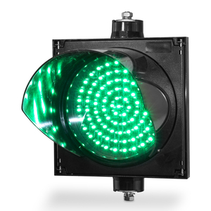 Feu de signalisation LED rouge-vert 200 mm en une seule unité, prix direct usine, pour la sécurité routière - Product Image 4
