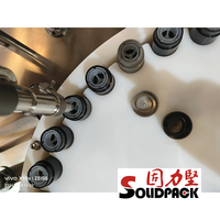 Machine de bouchage de remplissage automatique pour petite bouteille de baume déodorant liquide Solidpack