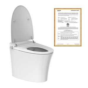 Inodoro Inteligente Integrado de Cerámica Blanca TA-X569DF TEJJER, con Tanque Incorporado, para Uso Comercial y Hoteles, Sanitarios - Product Image 5