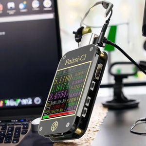 FNIRSI-C1 Type-C PD триггер USB-C Вольтметр Амперметр Тестер светодиодный дисплей протокол быстрой зарядки для <span class=keywords><strong>Power</strong></span> <span class=keywords><strong>Bank</strong></span> ПК программное обеспечение - Product Image 3