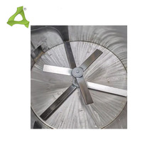 Granulateur-mélangeur de poudre haute vitesse 50 kg, mélangeur vertical industriel pour composés plastiques, machine de chauffage et de mélange pour plastiques