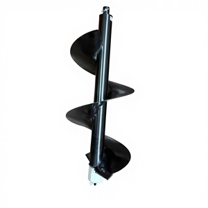 Mata Bor <span class=keywords><strong>Auger</strong></span> 30cm untuk Penggali Lubang Tiang, Mata Bor Tanah Tugas Berat untuk Kebun/Pertanian - Product Image 1