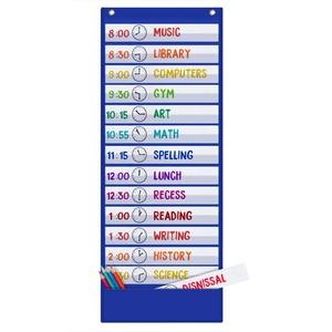 Juguetes Montessori para el Hogar y la Escuela, Tabla de Horarios Visuales para Niños, Calendario, Juego de Entrenamiento de Buenos Hábitos, Suministros de Oficina y Escolares - Product Image 3