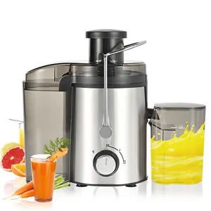 Exprimidor de frutas multifunción para uso doméstico J57, Extractor de jugo eléctrico de 800W, máquina extractora de jugos de zanahoria, exprimidores procesadores