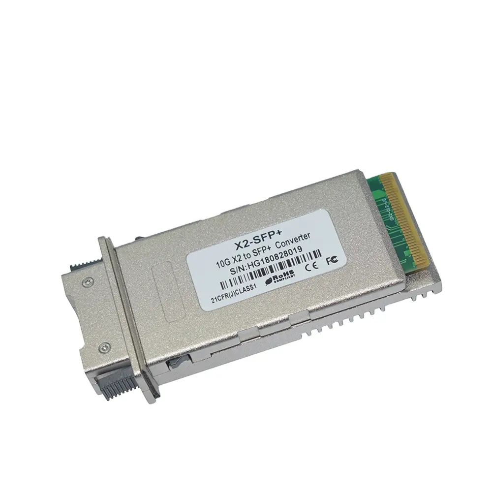 10GE Ethernet מתג ונתב 10G X2 כדי SFP + ממיר CVR-X2-SFP10G