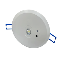Vente en gros d'usine, OEM, lampe de secours LED rechargeable, durée de 3 heures, lampe de plafond de sécurité incendie pour couloir, escalier