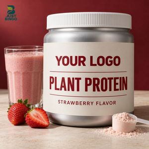 Poudre de protéines végétales en cartons de présentation avec sachets, formule et emballage personnalisés du fabricant - Product Image 1