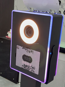 Coque de cabine Photo DSLR Portable pour iPad 11/13 pouces et Surface Pro 12.3/13 pouces boîtier en aluminium caméra Compatible cabine de <span class=keywords><strong>Selfie</strong></span> - Product Image 2